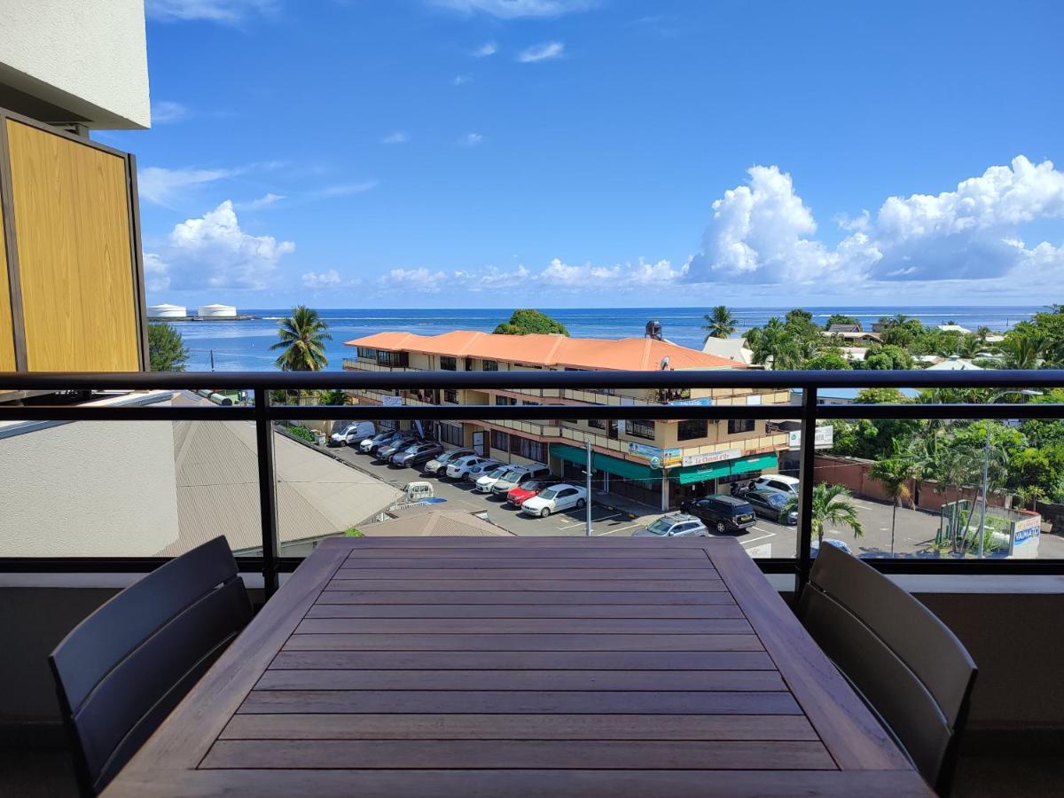 Blue Moana Studio Papeete - Sea View, Ac, Fast Wifi, Pool, Gym ภายนอก รูปภาพ