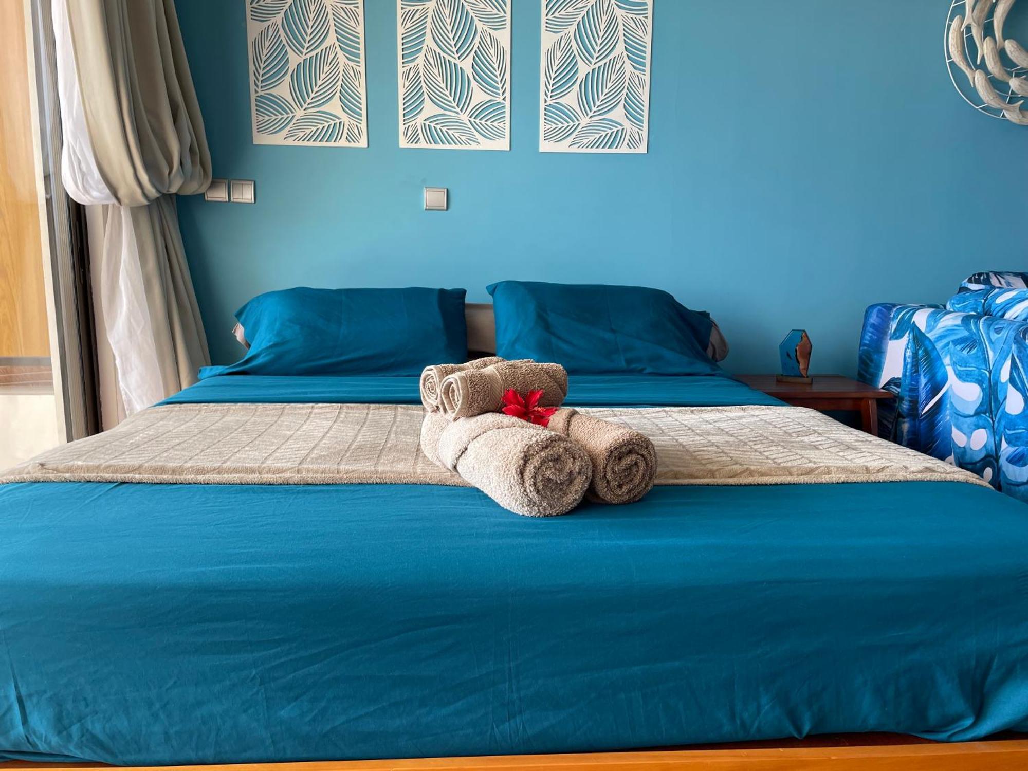 Blue Moana Studio Papeete - Sea View, Ac, Fast Wifi, Pool, Gym ภายนอก รูปภาพ